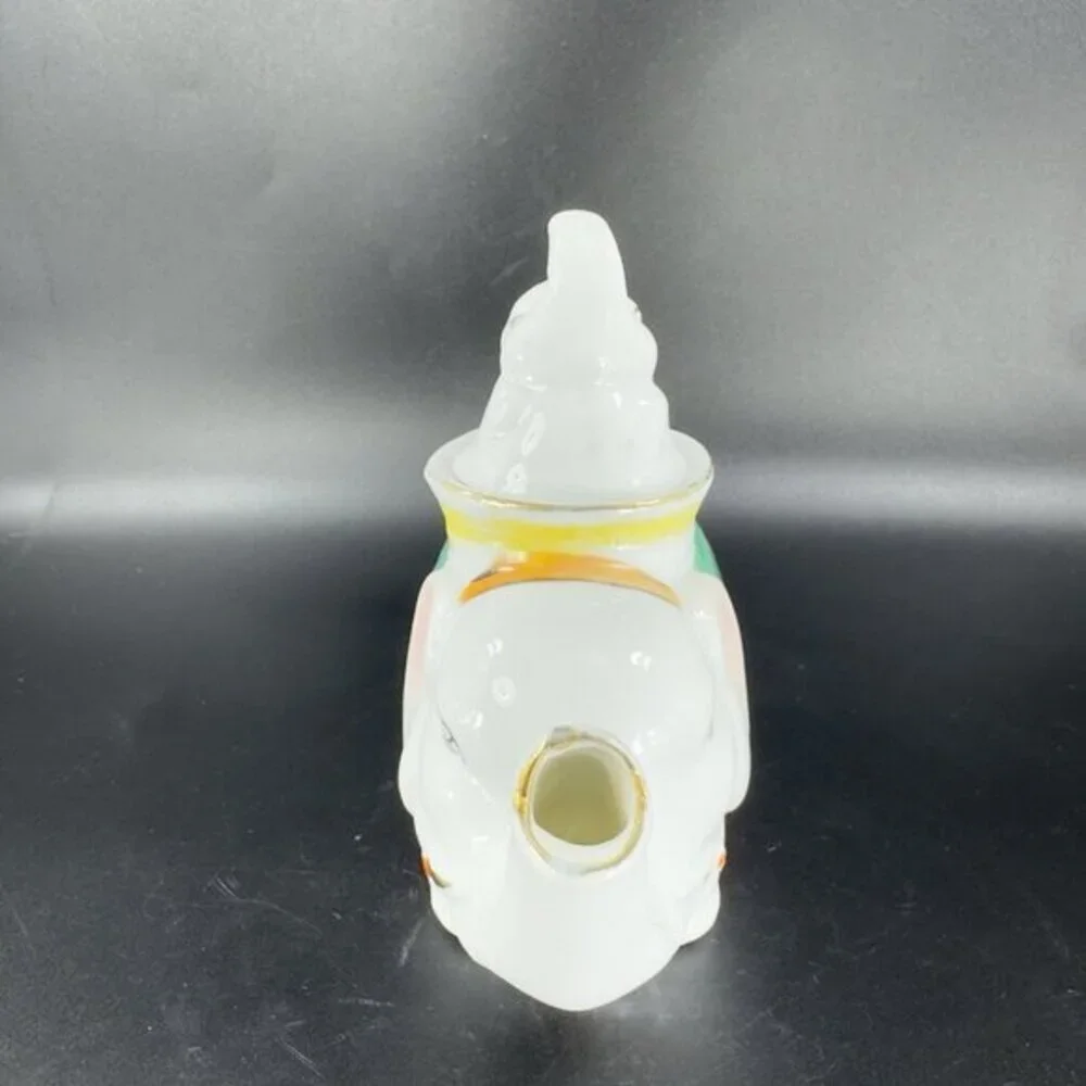 Vintage Pier 1 Ceramic Elephant Shape‎ Carafe Teapot With Lid Oriental Style VTG